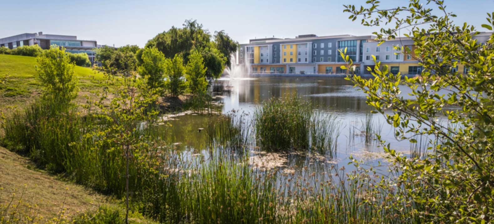 Photo of Granite Pass buildings at UC Merced